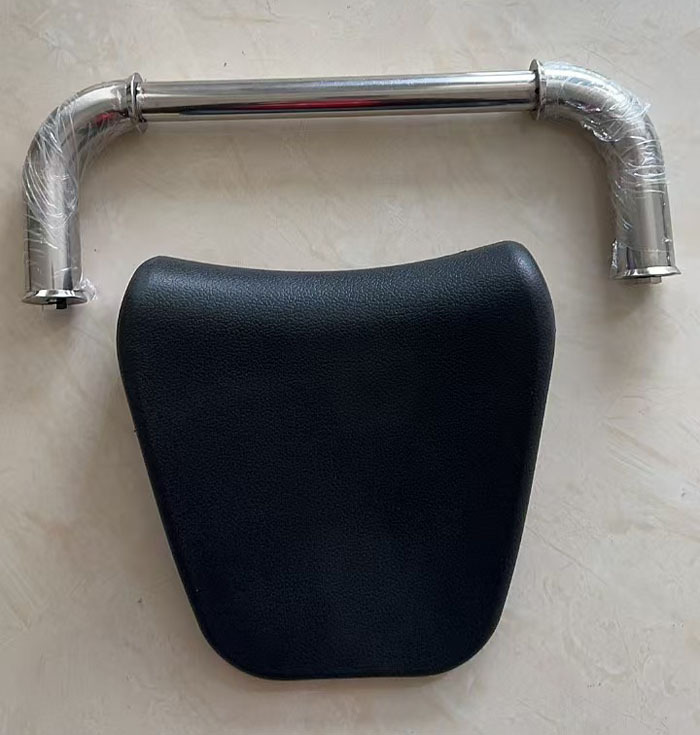 Whirlpool tub back black PU bathtub headrest pillow bath headrest