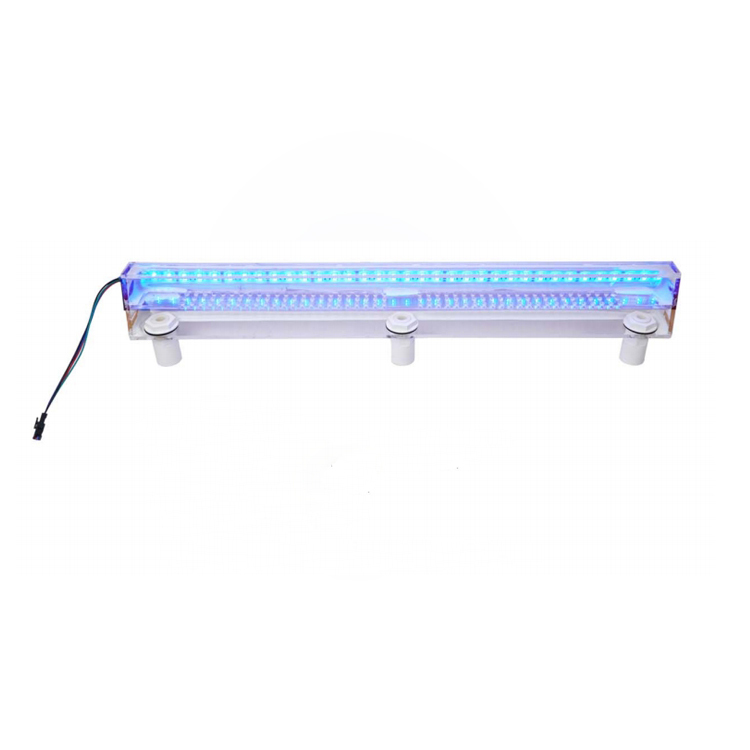 Whirlpool bath spares tub spout transparent universal led waterfall bathtub faucet