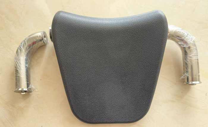 Whirlpool tub back black PU bathtub headrest pillow bath headrest