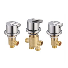 Luxury bathtub faucet hot cold thermostatic gold universal bathtub faucet