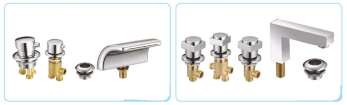 Whirlpool tub replacement parts bathtub faucet hot cold bathroom tap thermostatic