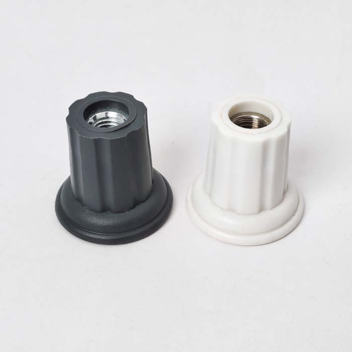 Wholesale Vendors Massage Baths Whirlpool Components White PP Screw Leveling Feet Adjustable Plastic Leveling Feet