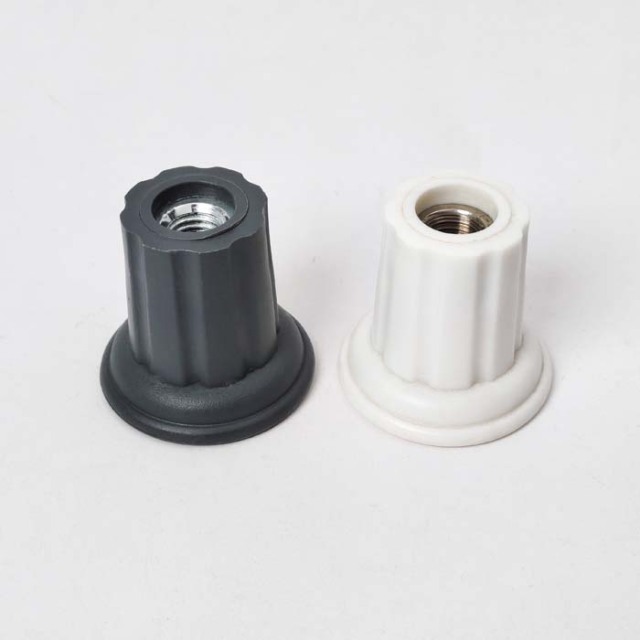 Wholesale Vendors Massage Baths Whirlpool Components White PP Screw Leveling Feet Adjustable Plastic Leveling Feet