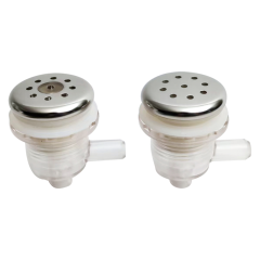 Whirlpool bathtub accessories 9 holes bubble jet with led light for whirlpool massage bathtubs