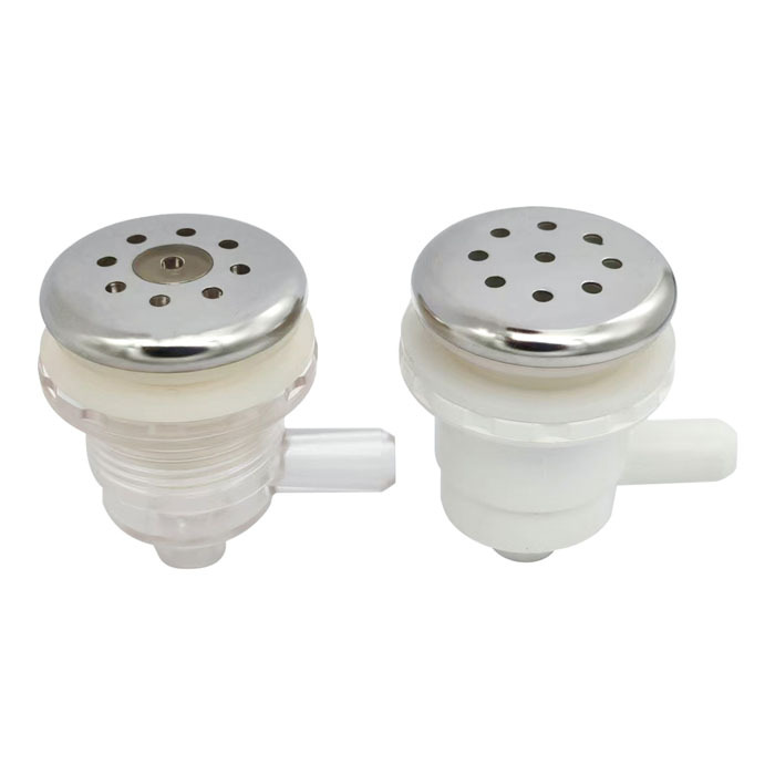 Whirlpool bathtub accessories 9 holes bubble jet with led light for whirlpool massage bathtubs