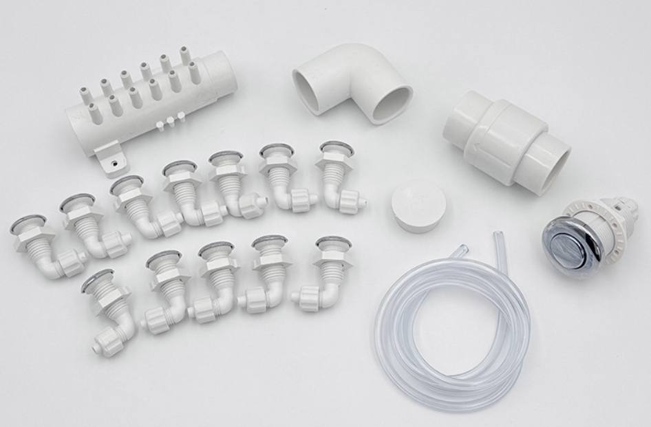 Whirlpool kit hydro system air system bathtub air jets bathtub bubbles