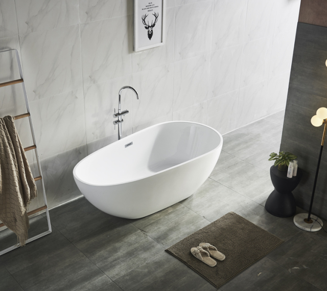 Hot Sale Hotel Bathroom Classic Style Best Free Standing Acrylic Bathtub