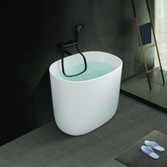 High Quality Small Oval Shape 1.2m Best Freestanding Acrylic Bathtub