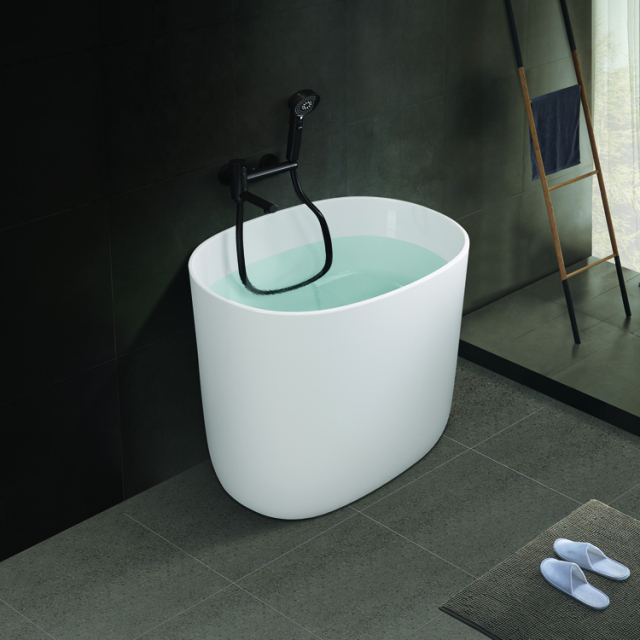 High Quality Small Oval Shape 1.2m Best Freestanding Acrylic Bathtub