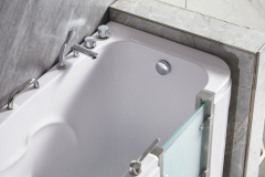 Acrylic Sitting Bathtubs small size walk in bathtubs with shower bathtub for old people and disabled people