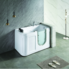 Acrylic Sitting Bathtubs small size walk in bathtubs with shower bathtub for old people and disabled people