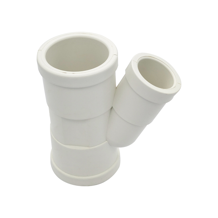 Jacuzzi Whirlpool Bath Accessories Whirlpool Components Pvc Connectors Pvc Pipe Y Tee Way Connector for Bathtub