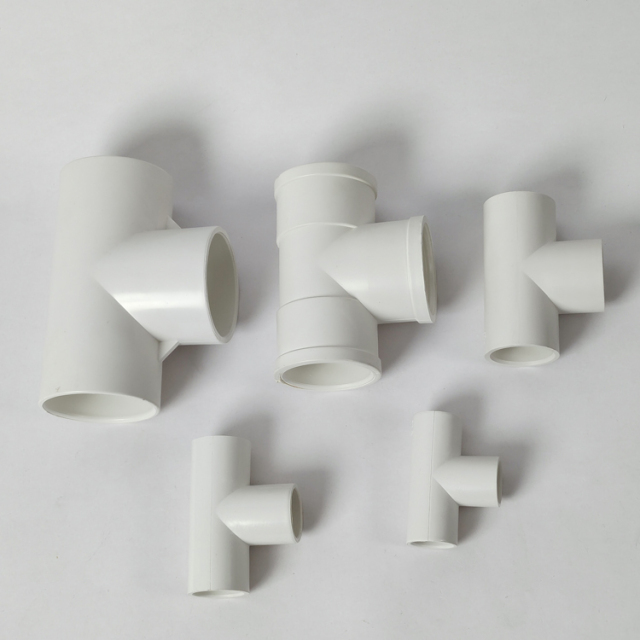 Construction Bathroom Bathtubs Whirlpools components Tee Pipe Fitting Pvc Plastic Pipe Fitings