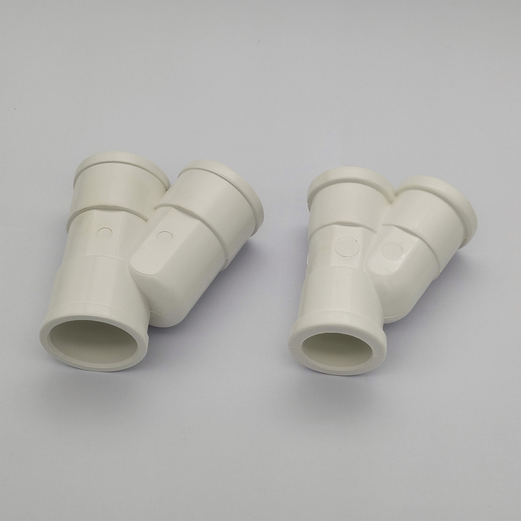 Whirlpool Components Massage Bathtubs Accessories Pipe Fittings 20mm Y Shape Tee