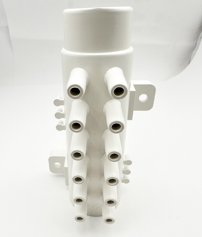 Bathtub Components Massage Systems 12 Holes 8MM Whirlpool Bathtub Manifold