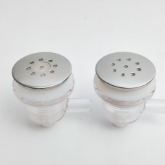 9-Hole Air Bubble Jet Nozzle for Swimming Pools & Spa Baths | Durable LED Design