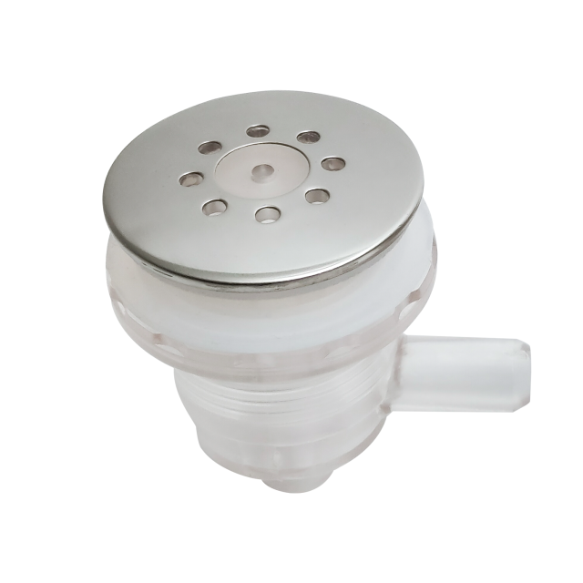 Chrome Bubble Jet Fittings for Bathtubs | LED Air Jets & Hydro Massage