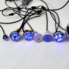 Waterproof LED Whirlpool Jet Nozzle - Air Bubble Massage for Bathtub/Spa