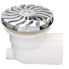 1.5'' Water Return Suction Nozzle for Bathtub & Hottub  ABS Chrome-Plated Durable Design