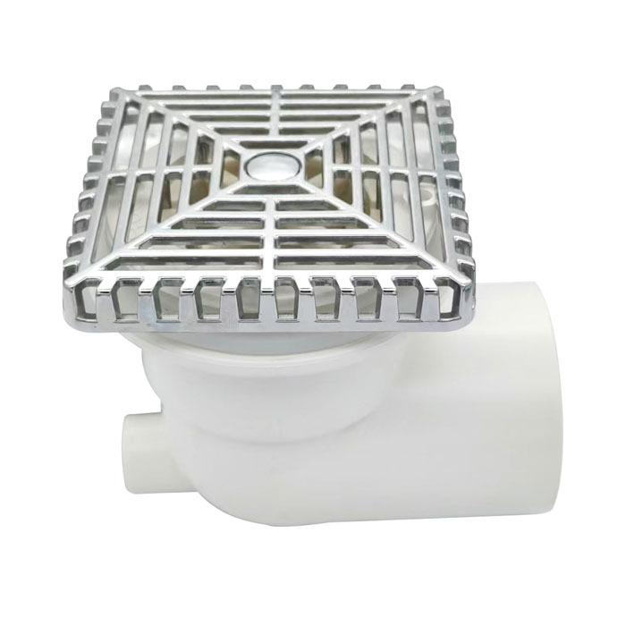 ABS Chrome-Plated Backwater Suction Assembly | 1.5 Inches for Whirlpool Bathtub & Spa Systems