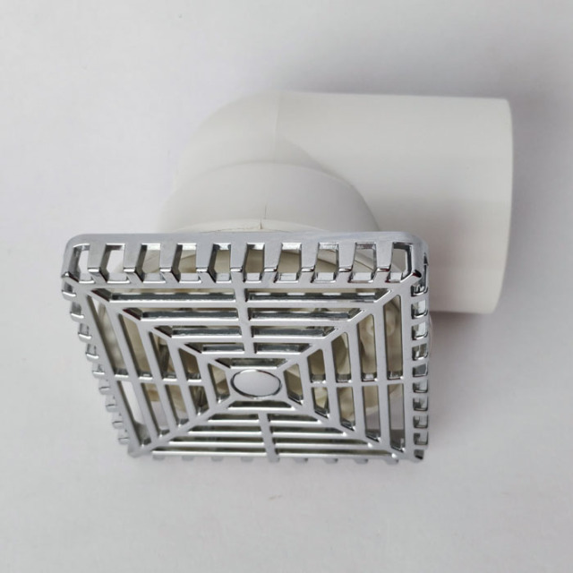 ABS Chrome-Plated Backwater Suction Assembly | 1.5 Inches for Whirlpool Bathtub & Spa Systems