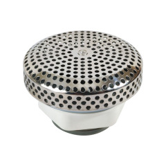 Stainless Steel Water Suction Cover  Durable 90mm Design for Spa Bath, Jacuzzi & Backwater Systems