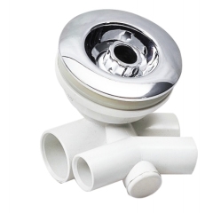 Hydro Massage Water Jet Whirlpool Jetted Tub Parts Ultra Short Ultra-thin with LED Lights