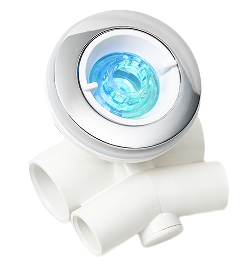 Hydro Massage Water Jet Whirlpool Jetted Tub Parts Ultra Short Ultra-thin with LED Lights