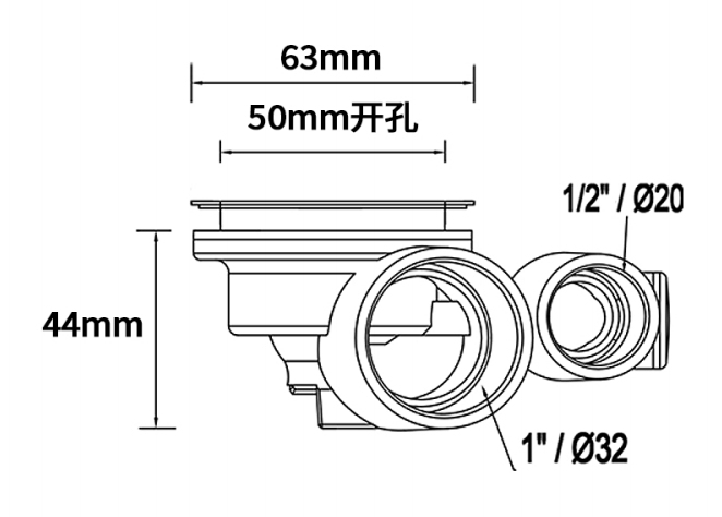 Whirlpool Spa Tub Parts Water Jet for Whirlpool Bathtub with LED Light Stainless Steel