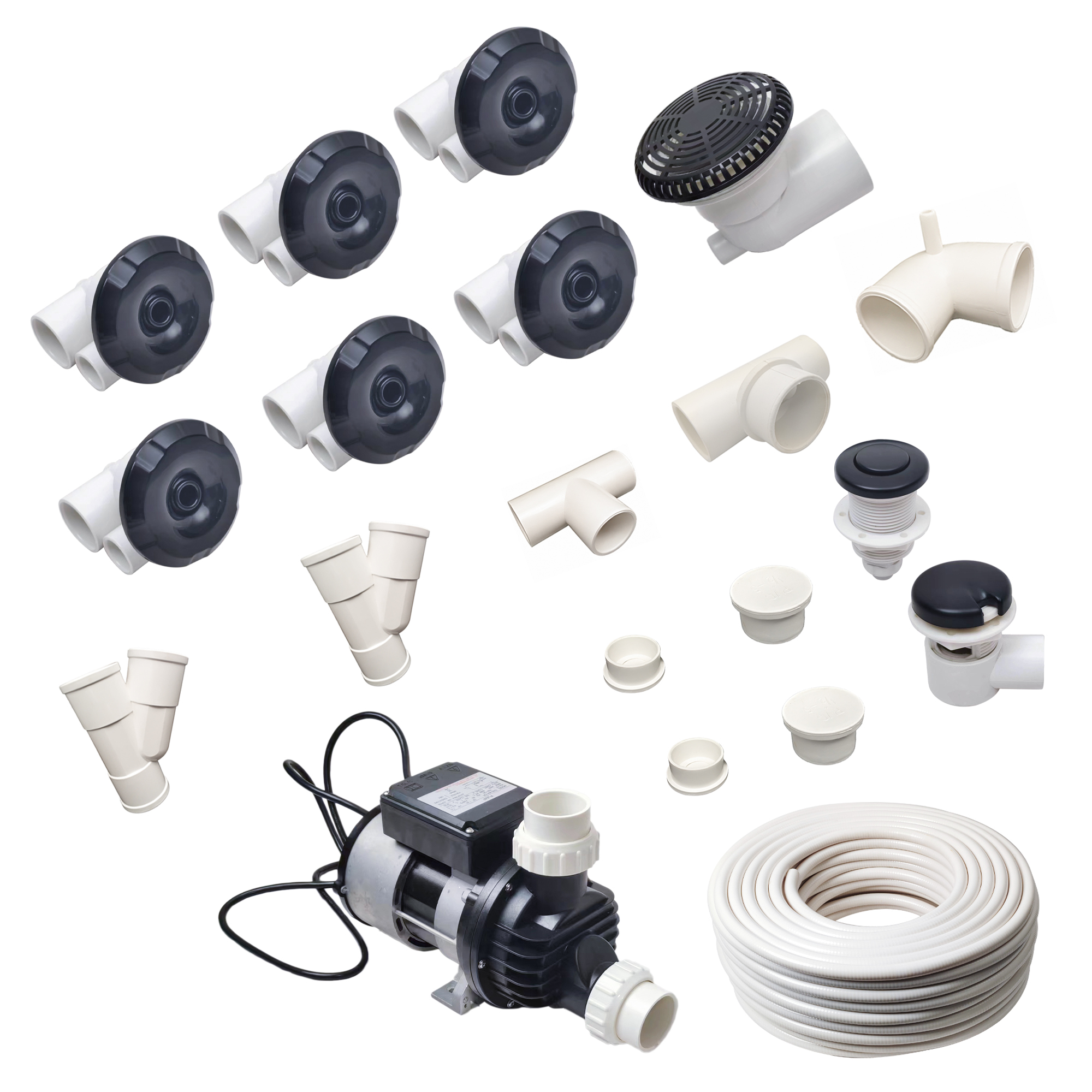 Whirlpool Massage System Whirlpool Jet Tub Parts Whirlpool Spa Tub Parts Hot Tub Jet Kit