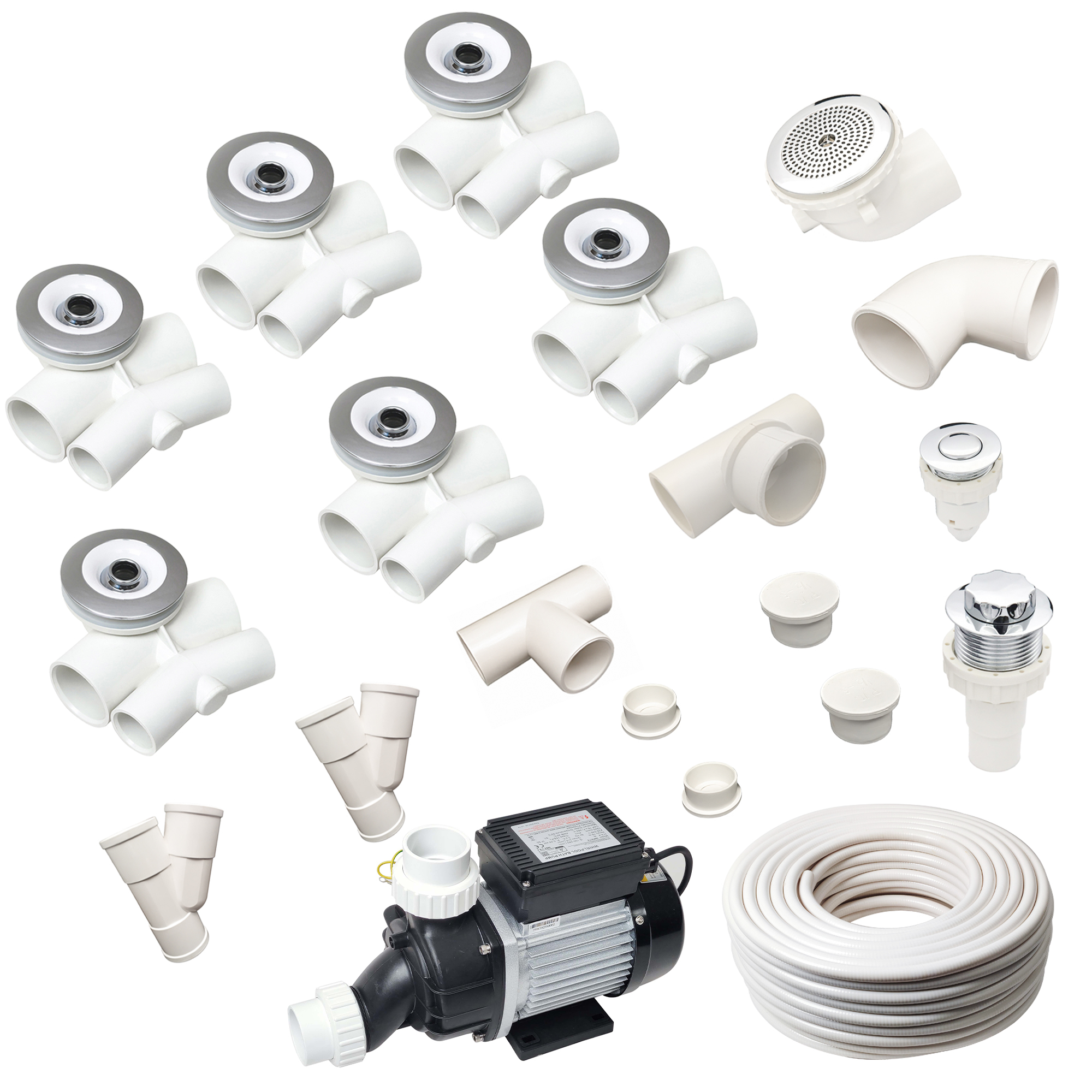High Quality Manufacturers Bathtub Air System Whirlpool System Hydromassage Jet Kit