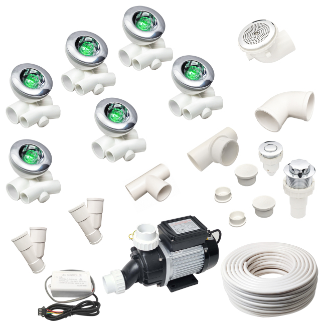 Whirlpool Components Hydromassage System Whirlpool Tub Replacement Parts With Led Light