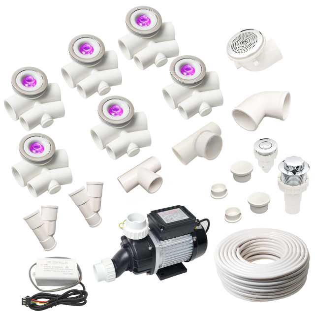 Whirlpool Components Hydromassage System Whirlpool Tub Replacement Parts With Led Light