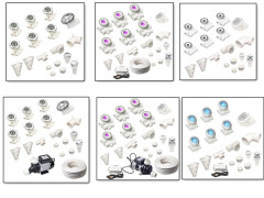 Whirlpool Components Hydromassage System Whirlpool Tub Replacement Parts With Led Light