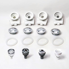 V-shaped Adjustable and Detachable Nozzle Spa Jets for Hydromassage Bathtub Tub