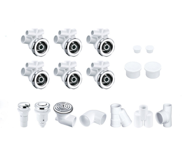 Hot Tub Accessories Bathtubs Whirlpools Spa Accessories Bath Jet Spa Free Standing Bathtub Oval Jet Hydro Spa Massage Jets
