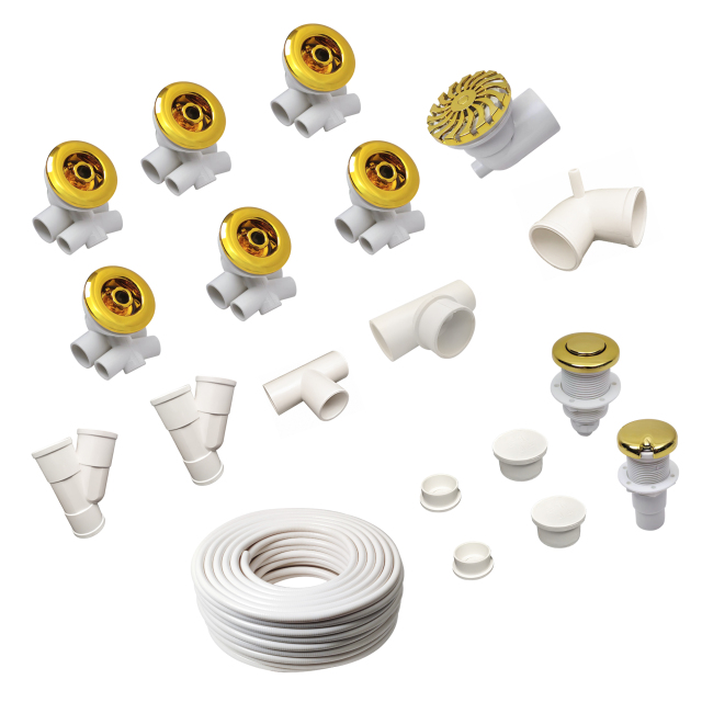 Whirlpool System Bathtub Bubble Nozzle Spa Accessories Jet Bath Jet Bubble Bathtubs Whirlpools Jet Whirlpool Bath Kit