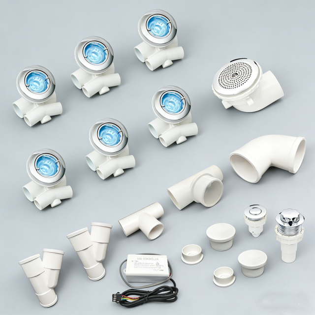Water Jet Massage Bathtub Jet Kit Spa Accessories Jet Whirlpool Bath Kit Bathtubs Whirlpools Hydromassage System Tub Accessories