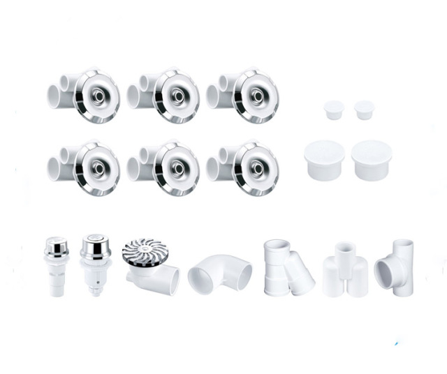 Bathtub Jet Spa Jet Nozzle Hydromassage Bathtub Spa Kit Spa Whirlpools Water Jet Nozzle Hydro Massage Bath Tub Fitting Accessory