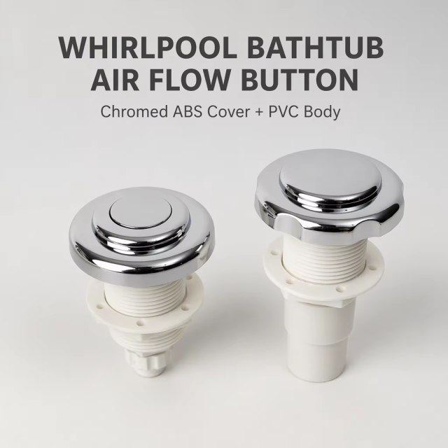 Whirlpool Air System Air Regulator Push Button Switches Plastic Button Switch Bathtubs Whirlpools Spa Whirlpool System Air Switch