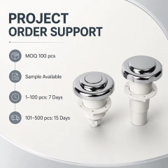 Whirlpool Air System Air Regulator Push Button Switches Plastic Button Switch Bathtubs Whirlpools Spa Whirlpool System Air Switch