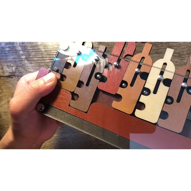 Classic Intelligence Wooden Brain Teasers Maze Puzzles The Waiter's Tray