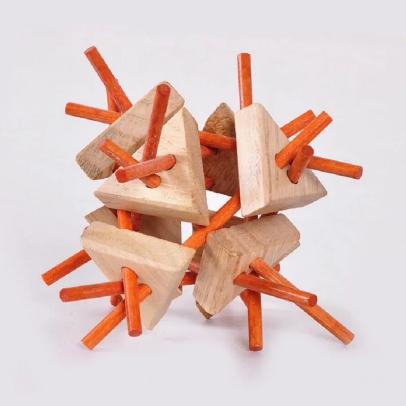 2019 New 3D Wooden Puzzle Game for Young and Old