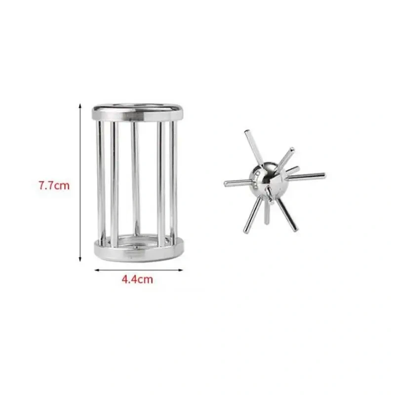 Classic Metal Caged Puzzle Game Toys for Adult Children
