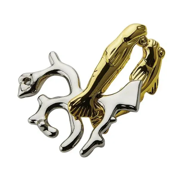 Desk Novelty 3D Metal Puzzle Brain Teaser Game Toys for Adults Children