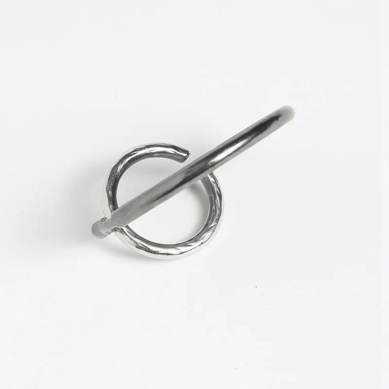 New Metal Ring Puzzle Educational Zinc Alloy Brain Teasers Lock Puzzle Game