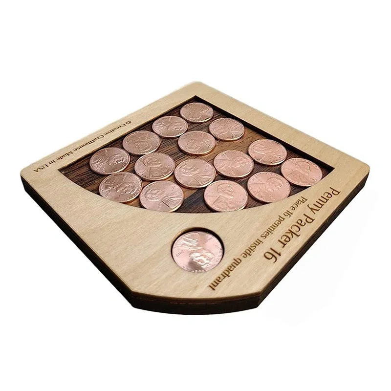 High Difficulty Mind Irritating Brain Teaser Board Game Ten Penny Puzzles Toys Gift for Adults Kids