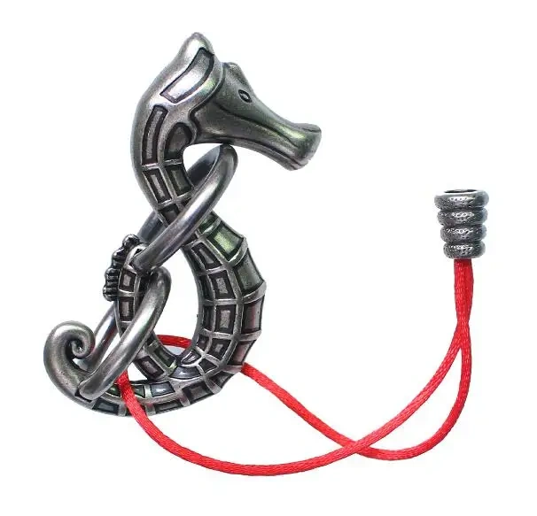 2020 New Intelligence Metal Logic Mind Test Rope Loop Puzzles Game Gift for Adults Children