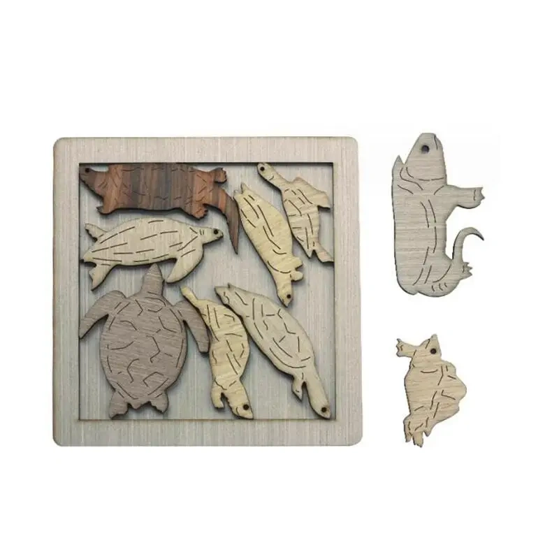 New High Difficulty Level Wooden Puzzle Logic Mind Brain Teaser Puzzles Game for Adults