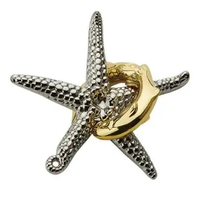 Star-fish Shaped Intelligence Metal Brain Teaser Puzzle